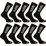 Nedeto 10PACK Socks High Black