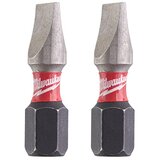 Milwaukee udarni bitsevi 1.2 x 6.5 x 25mm 1/4" 2 kom 4932430903 | ePonuda.com