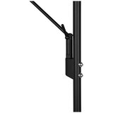  Mat črna LED zatemnitvena stoječa svetilka (višina 180 cm) Brantford – | Shoptok.si