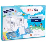  Set za umjetnost | plastična torba | 208 elemenata | shoptok.hr