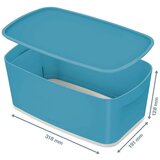 Leitz Škatla za shranjevanje Cosy s pokrovom, modra | Shoptok.si