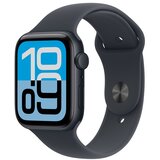Apple pametna ura watch se 3 GPS 40mm Midnight aluminium case-midnight sport band - s/m (MEH94WF/A) u