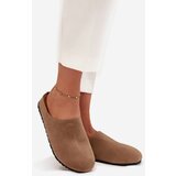 Boto Women s slip on platform sandals dark beige Sylviane | shoptok.hr