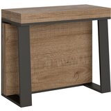 Ityhome 90 x 77 konzolna miza rjava, (20847859) | Shoptok.si