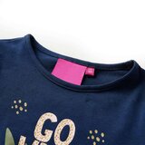  Dječja majica dugih rukava tamnoplava 104 | shoptok.hr