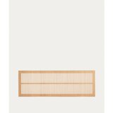 Kave Home Vzglavje iz masivnega jesena v naravni barvi 195x70 cm Beyla – | Shoptok.si