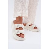Boto Women Foam Sandals On Platform Ecru Falowena | shoptok.hr
