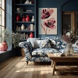 Styler Tiskana slika s okvirom/na platnu 70x100 cm Burgundy Blooms – | shoptok.hr
