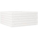  Vrtno cvetlično korito belo 50x50x23 cm trdna borovina | Shoptok.si