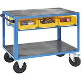 eurokraft pro montažni voziček, nosilnost 500 kg, s 3 pe-zaboji namesto predalov, dxšxv 1130 x 700 x 895 mm | Shoptok.si
