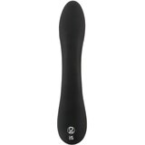XouXou električni vibrator s klitorisnom polugom na baterije (crni) | shoptok.hr