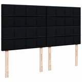  Krevet s oprugama i madracem crni 200x200 cm od tkanine | shoptok.hr