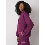 RUE PARIS Sweatshirt-RV-BL-7452.16-dark purple | Shoptok.si