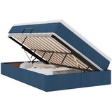 Krevet s madracem i skladištem Plava 120 x 200 cm Poliester | shoptok.hr