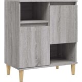  Komoda sivog hrasta sonome 60x35x70 cm od konstruiranog drva Siva | Shoptok.si