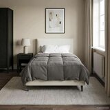 Puni Polna celoletna prevleka Svetlo siva 155 x 220 cm Mikrovlakna, (5000284501) | Shoptok.si