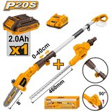 Ingco akumulatorski set CPTS201681 testera + trimer Cene
