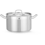 Hendi Lonac za dinstanje, srednje dubine - sa poklopcem, Profi Line, 6,7L, ⌀240x(H)150mm | Eponuda.com