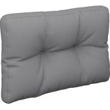  Jastuk za palete sivi 60 x 40 x 12 cm od tkanine | shoptok.hr