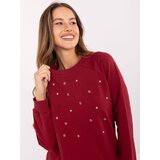 RELEVANCE Blouse-RV-BZ-A876.52-burgundy | Shoptok.si