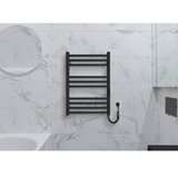  Kupatilski rebrasti radijator HF GREENWICH 100W/230V 57x43 cm crni desni okrugli | Eponuda.com