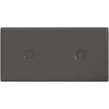  Zidne ploče od umjetne kože 12 kom sive 30 x 15 cm 0 54 m² | shoptok.hr