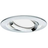 PAULMANN Set ugradbenih LED svjetiljki Nova (6,5 W, Krom, 3 Kom., Topla bijela, 8,4 cm) Cijene