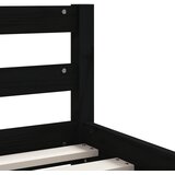  Okvir dječjeg kreveta s ladicama crni 80 x 200 cm od borovine | shoptok.hr