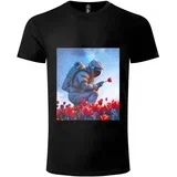 Majica sa štampom (unisex) Zaljubljeni kosmonaut