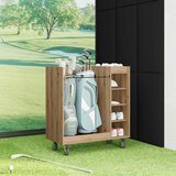 Golf ormar s kotačem Umjetnički hrast 90 x 45 x 98 cm | shoptok.hr
