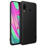  Silikonski ovitek za Samsung Galaxy A40 A405 - mat črn Cene