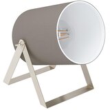 Eglo Villabate 1 stona lampa/1, e27, sivo-smeđa/čelik/tkanina | Eponuda.com