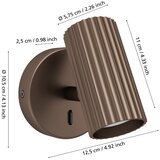 Eglo spot lampa 1XGU10 portillo braon 902035 | Eponuda.com