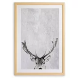 Surdic Stenska slika v okvirju Deer 35 x 45 cm
