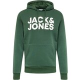 Jack & Jones Muški duks 12152840, Tamnozeleni Cene