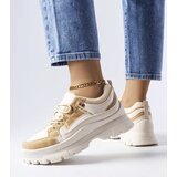 Gemre Brown sneakers with a treaded sole Via | Shoptok.si