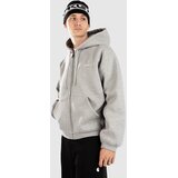 Carhartt WIP Ebbert Jopa s kapuco grey heather / white Cene