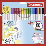Stabilo Čopič Pen Pen 68 čopič, kartonska škatla 24, (21656431) Cene