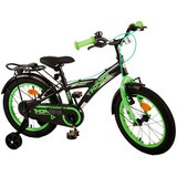  Dječji bicikl Volare Thombike 16" s dvije ručne kočnice crno-zeleni | shoptok.hr