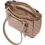 Guess Ročna torbica 'ZAMIRA' kapučino / temno rjava | Shoptok.si