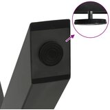  Noge za blagovaonski stol u obliku slova X, 2 kom, antracit, 90 x (72-73) cm, čelik | shoptok.hr