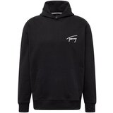 Tommy Jeans Sweater majica crna / bijela Cijene