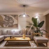  univerzalni abažur curitiba prečnika 60 cm crni | Eponuda.com