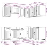  11-dijelni set kuhinjskih elemenata "Kalmar" izrađeno drvo | Eponuda.ba