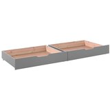 Vipack Sivi otroški predali za pod posteljo 2 ks PINO – | Shoptok.si