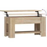  Stolić za kavu boja hrasta 101x49x52 cm konstruirano drvo | Eponuda.ba