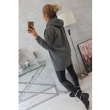 Kesi Padded sweatshirt with hood graphite | ePonuda.com