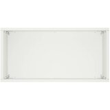  Vrtna saksija Bijela 40 x 20 x 40 cm Čelična vrata | shoptok.hr
