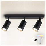  Brilagi - LED RGBW prigušiva spot svetlo SELE DIAMANT 3xGU10/6W/230V crna | Eponuda.com