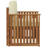  Set vanjskih sofa Čvrsto drvo akacije i poliester | shoptok.hr